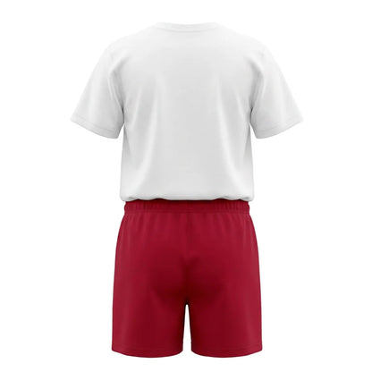 DC Comics Superman Kinder Jugend kurzarm Pyjama Schlafanzug 116-128 Shirt Shorts - WS-Trend.de
