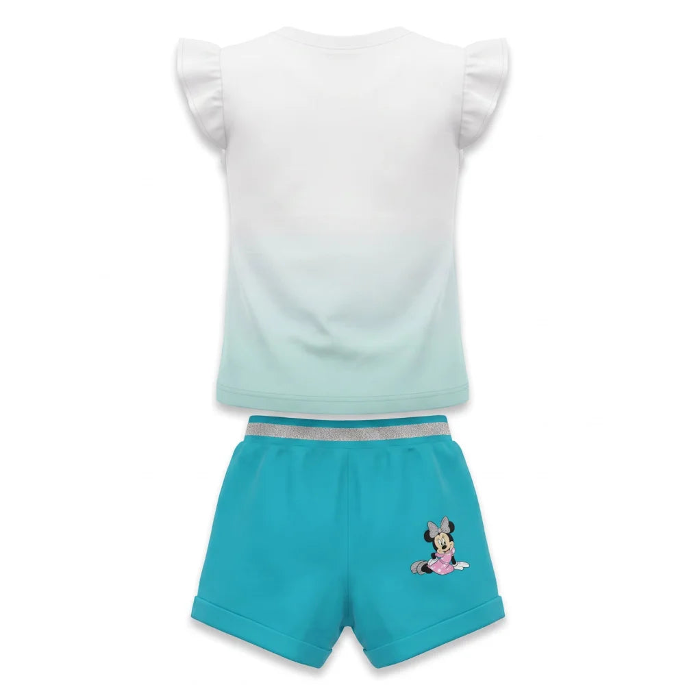 Disney Minnie Maus Mädchen Baby 2 tlg Set Shirt plus Shorts Gr 62 100% Baumwo... - WS-Trend.de