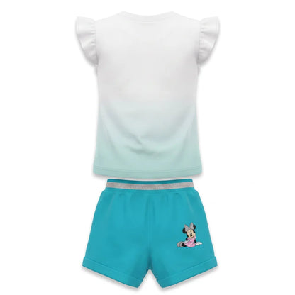 Disney Minnie Maus Mädchen Baby 2 tlg Set Shirt plus Shorts Gr 62 100% Baumwo... - WS-Trend.de