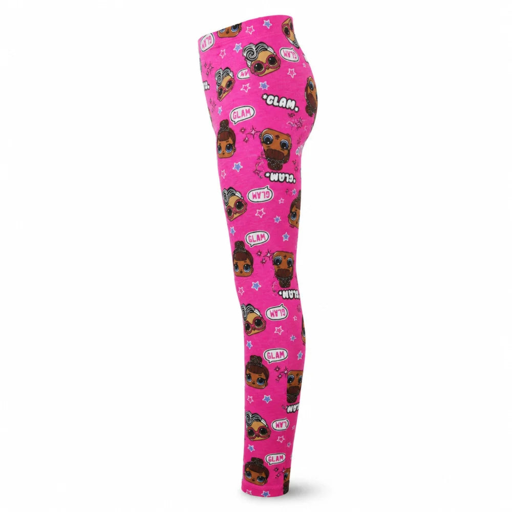 LOL Surprise GLAM Kinder Leggings Mädchen Jogginghose Capri lang Gr. 98 - WS-Trend.de