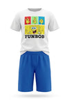 Spongebob Schwammkopf Kinder Schlafanzug Pyjama kurz 104 - 134 baumwolle