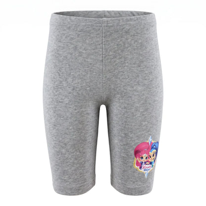 Leggings Kurz Kinder Shimmer and Shine Mädchen Blau Grau Pink 98 bis 128 - WS-Trend.de
