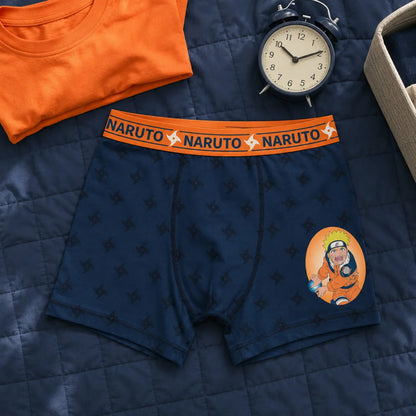 Anime Naruto Uzumaki Jungen Boxershorts Unterhose 2er Pack Gr. 116 bis 164 - WS-Trend.de