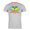 DC Comics Superman Herren kurzarm T-Shirt Shirt Grau S-XXL
