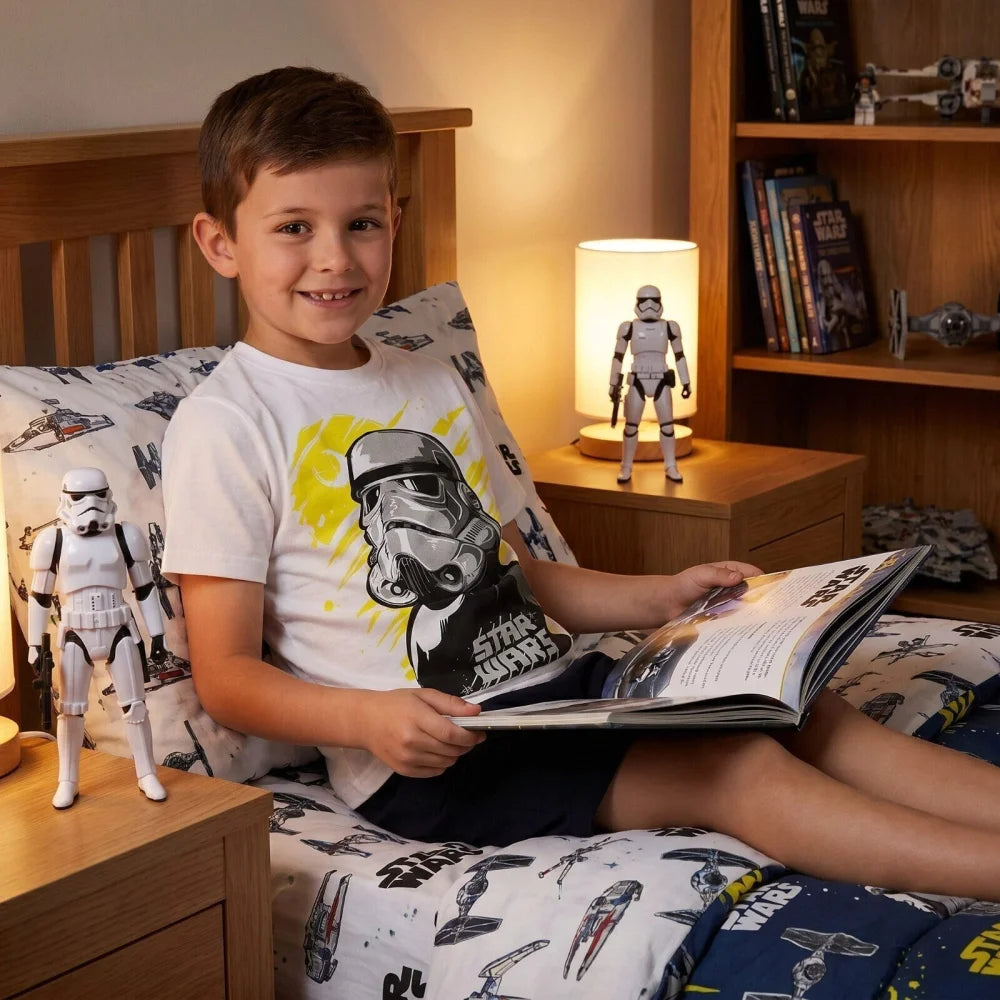 Star Wars Storm Trooper Kinder Pyjama Schlafanzug kurz 110-140 Motivwahl - WS-Trend.de