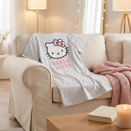 Schlafanzug Hello Kitty Classic Damen kurzarm Schlafshirt Shirt Nachtshirt Gr S-XL - WS-Trend.de