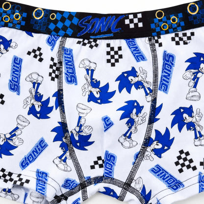 Sonic the Hedgehog Jungen Boxershorts Unterhose 2er Pack Gr. 98-128 - WS-Trend.de