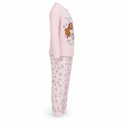 Paw Patrol Skye Kinder Mädchen langarm Schlafanzug Pyjama 104-128 - 100% Baumwol - WS-Trend.de