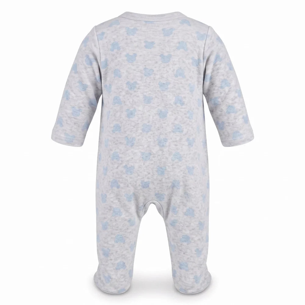 Disney Mickey Maus Baby Kleinkind Velour Body Strampler Einteiler Gr. 80 - 92 - WS-Trend.de