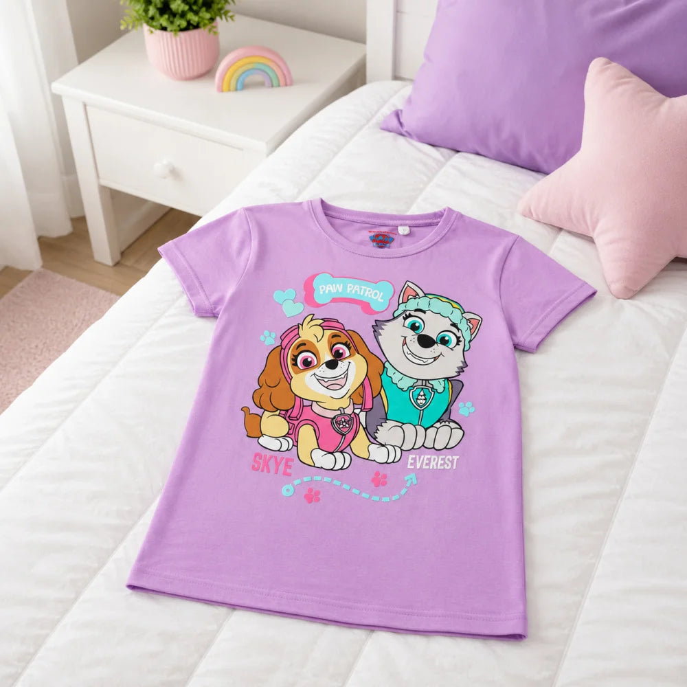 Paw Patrol Skye Everest Kinder Mädchen T-Shirt Shirt Gr. 98 100% Baumwolle - WS-Trend.de