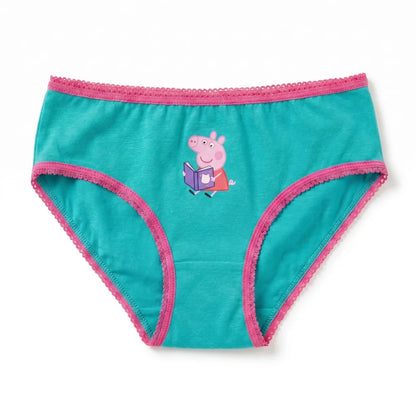 Peppa Wutz 3er Pack Slips Kinder Mädchen Unterwäsche Gr. 92-110 Baumwolle - WS-Trend.de