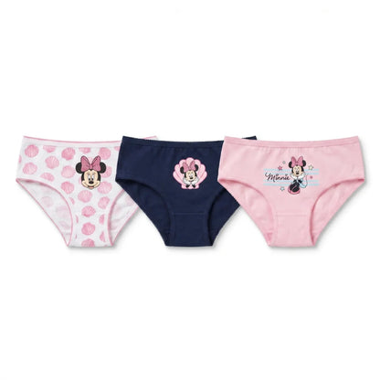 Disney Minnie Maus 3er Pack Slips Kinder Mädchen Unterwäsche Gr. 104-134 - WS-Trend.de