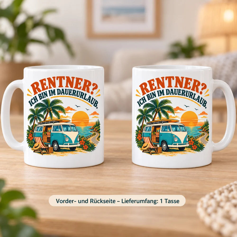WS-Trend Rente Tasse Keramik 330 ml Spruch Geschenk 10 Motive zur Wahl - WS-Trend.de