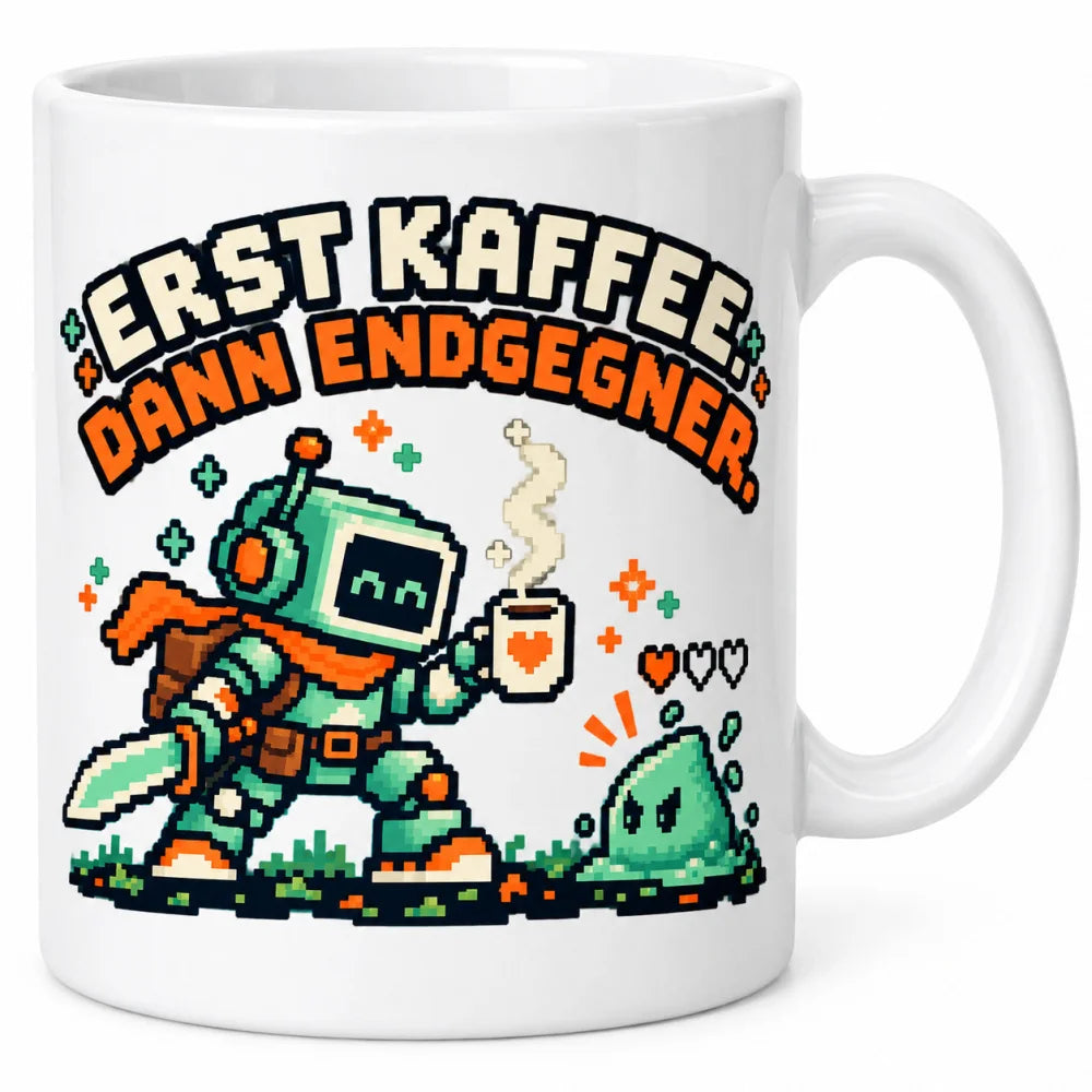 WS-Trend Gamer Motivtasse Keramik 330 ml mit Spruch 10 Motive zur Wahl - WS-Trend.de