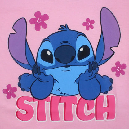 Disney Stitch Kinder Mädchen T-Shirt Kurzarm Shirt Gr. 98 bis 128 Baumwolle - WS-Trend.de