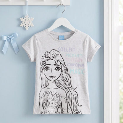 Disney Eiskönigin T-Shirt Kinder Mädchen Top Elsa Gr. 104 - 134 - WS-Trend.de