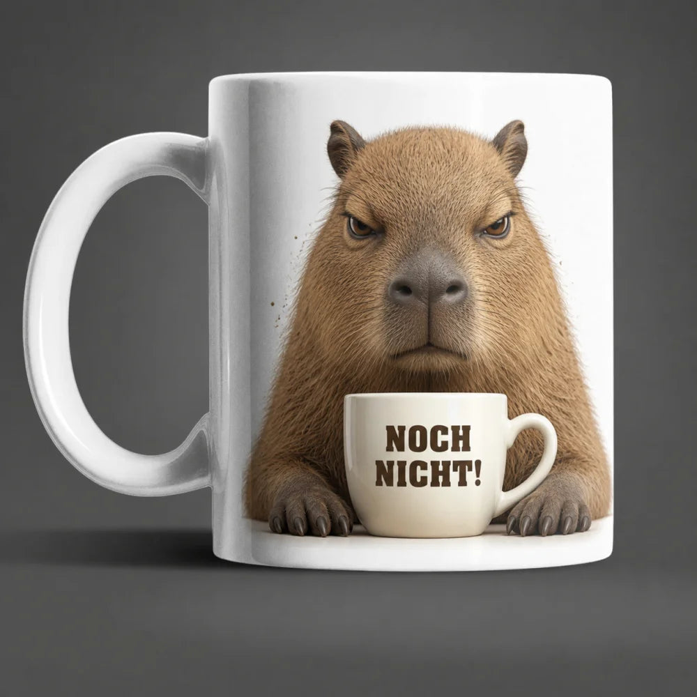 Lustige Tiertasse mit Spruch 325 ml – 15 Tiermotive Geschenkidee Büro - WS-Trend.de