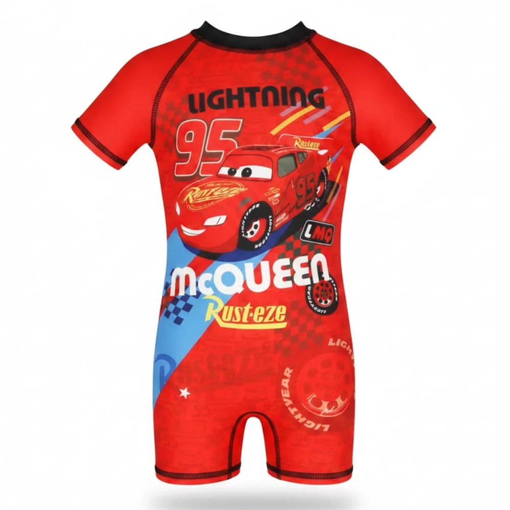 Disney Cars Lightning Mc Queen Jungen Badeanzug Schwimmanzug - WS-Trend.de