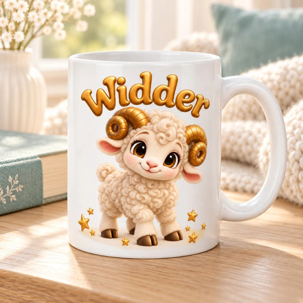 WS-Trend Sternzeichen Tasse Kinder Keramik 330ml Geschenk Motivauswahl - WS-Trend.de
