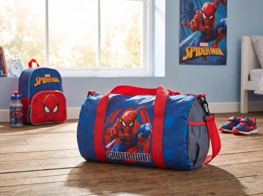Marvel Spiderman Jungen Sporttasche Tasche Trainigstasche 38x22x18 cm - WS-Trend.de