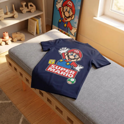 Super Mario Kinder T-Shirt Kurzarm Shirt Gr.98 Luigi Cooper Toady Bowser - WS-Trend.de
