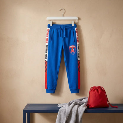 Marvel Spiderman Jungen Kinder Jogginghose Sporthose Hose 128-134 Blau oder Grau - WS-Trend.de