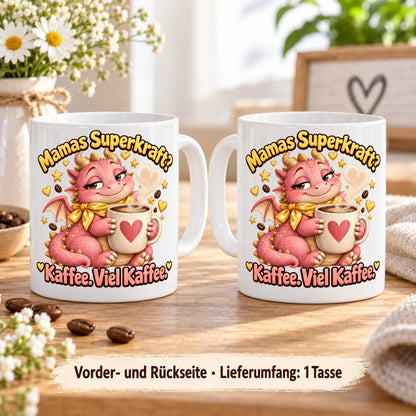 WS-Trend Drachenmama Tasse Keramik 330 ml Geschenk für Mama mit Spruch - WS-Trend.de