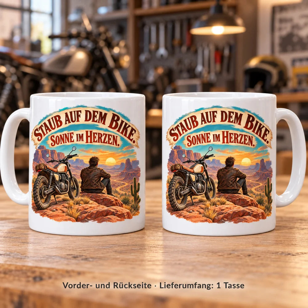 WS-Trend Biker Tasse Keramik 330 ml Spruch Motorrad 10 Motive zur Wahl - WS-Trend.de