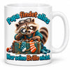 WS-Trend Waschbärpapa Kaffeetasse Keramik 330 ml Geschenk zum Vatertag