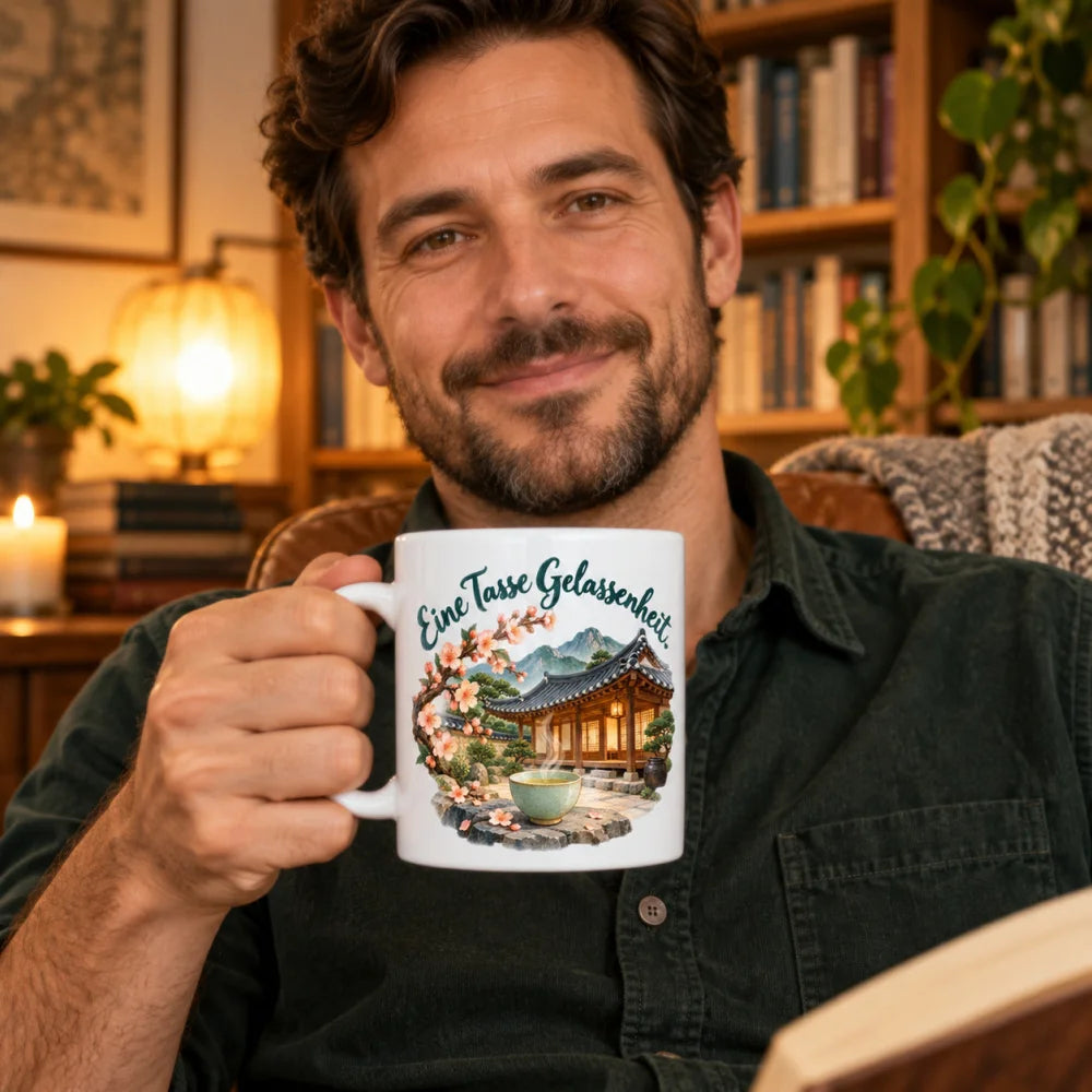 WS-Trend Asien Motivtasse Keramik 330 ml mit Spruch 10 Motive zur Wahl - WS-Trend.de