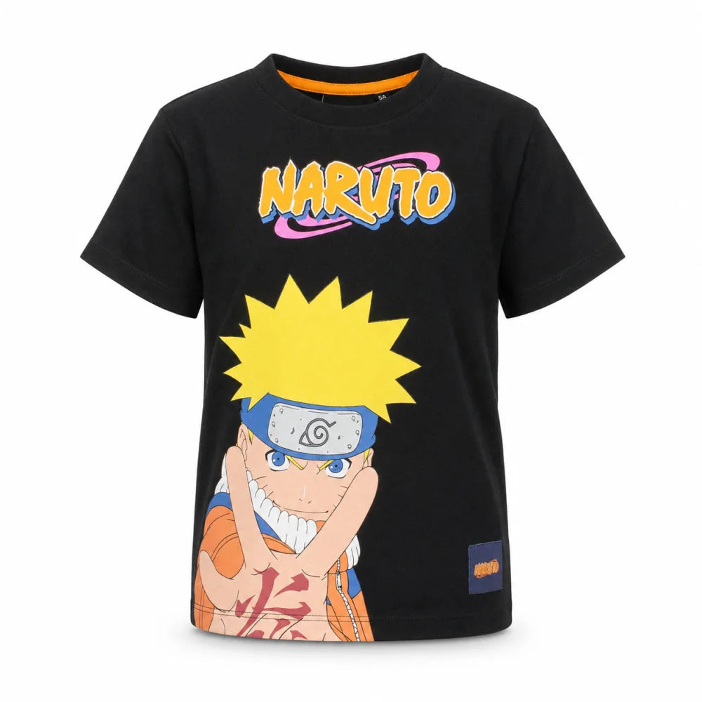 Anime Naruto Shippuden Kinder Jungen kurzarm Shirt T-Shirt Gr. 116-128 Baumwolle - WS-Trend.de