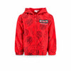 Marvel Spiderman Kinder Herbstjacke Jungen Jacke mit Kapuze Fleece
