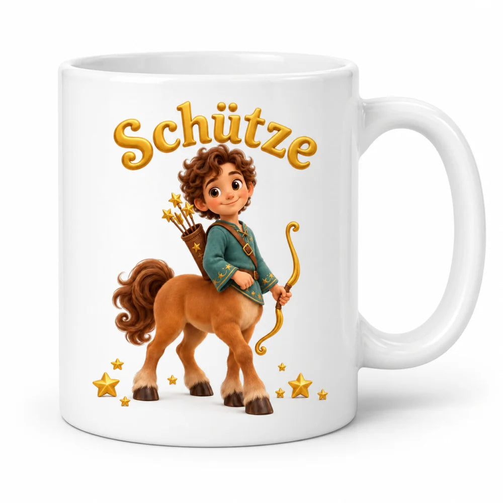 WS-Trend Sternzeichen Tasse Kinder Keramik 330ml Geschenk Motivauswahl - WS-Trend.de