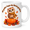 WS-Trend Herbst Tasse Eule mit Spruch, Keramik 330 ml