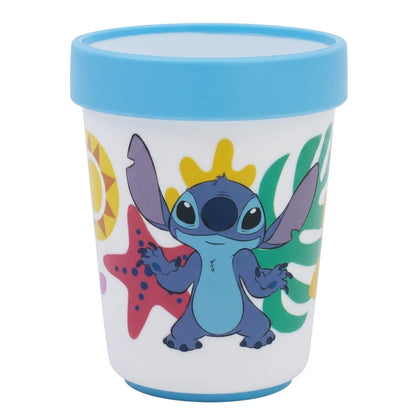Disney Stitch Kinder Geschirr-Set 3 teilig Becher Teller Schüssel antirutsch - WS-Trend.de