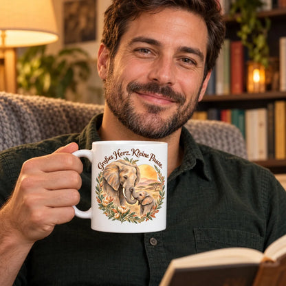WS-Trend Afrika Tasse Keramik 330 ml mit Spruch 10 Motive als Geschenk - WS-Trend.de
