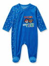 Paw Patrol Chase Baby Kleinkind Velour Body Strampler Einteiler Gr.68-92
