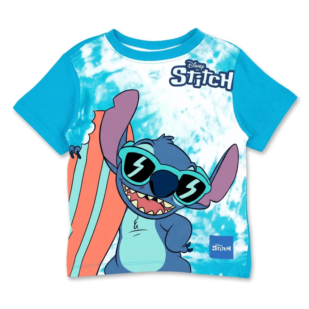 Disney Lilo und Stitch Kinder kurzarm T-Shirt Shirt Gr. 98-110 100% Baumwolle - WS-Trend.de
