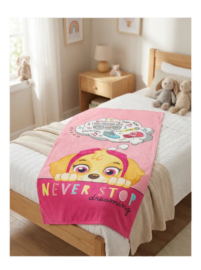 Paw Patrol Skye Mädchen Mikrofaser Strandtuch Badetuch XL 70x140 cm - WS-Trend.de