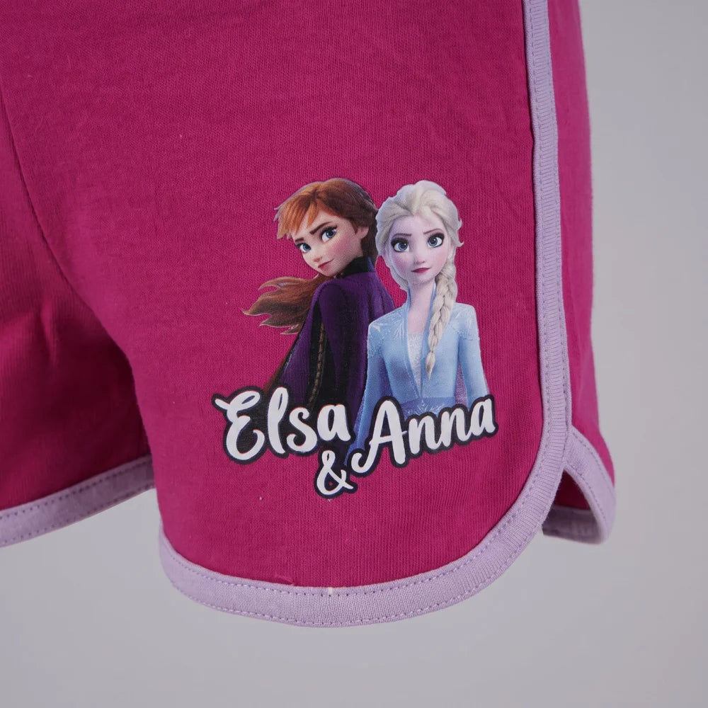 Disney Frozen Anna Elsa Mädchen Shorts 100% Baumwolle Gr. 98–110 - WS-Trend.de