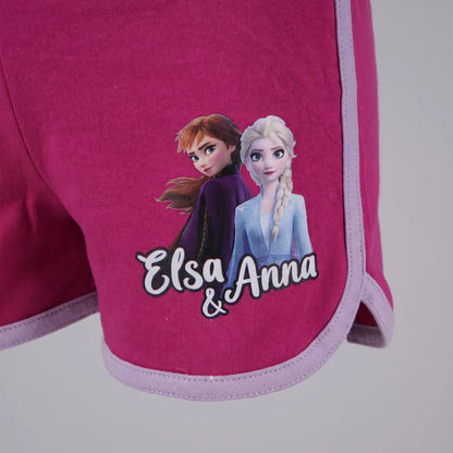 Disney Frozen Anna Elsa Mädchen Shorts 100% Baumwolle Gr. 98–110 - WS-Trend.de