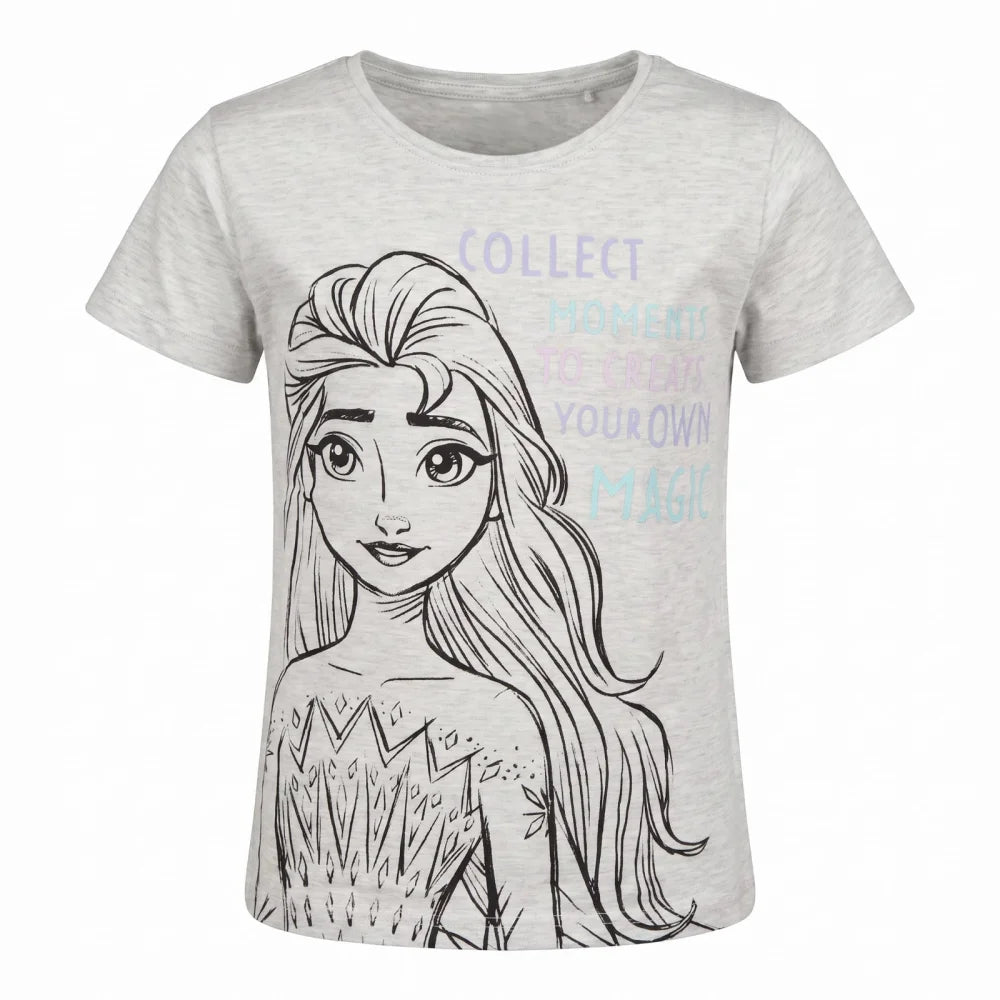 Disney Eiskönigin T-Shirt Kinder Mädchen Top Elsa Gr. 104 - 134 - WS-Trend.de