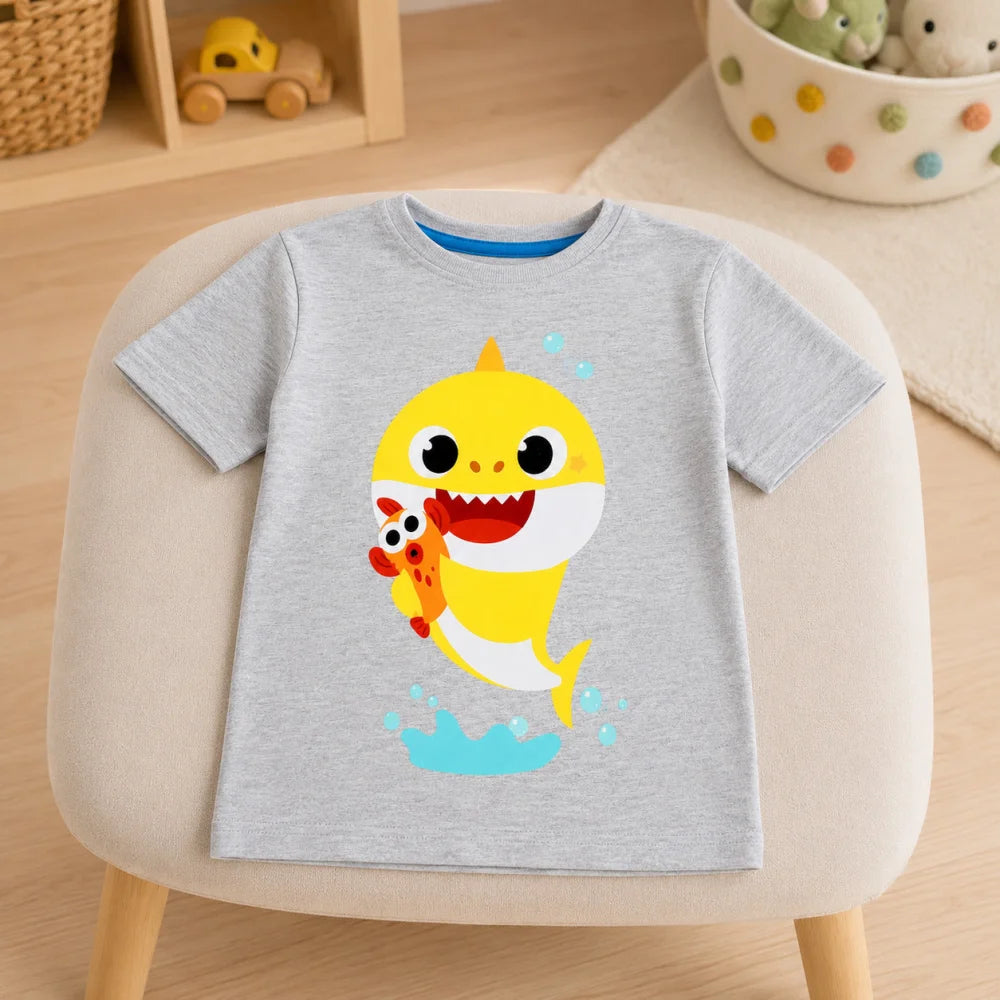 Baby Shark Hai Kinder Jungen kurzarm T-Shirt Shirt Gr. 98 - WS-Trend.de