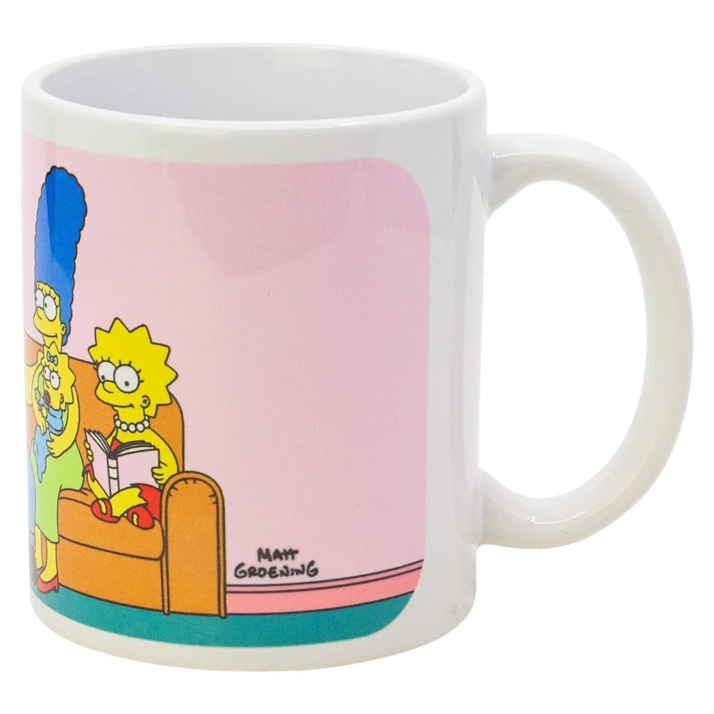 Die Simpsons Homer Bart Lisa Teetasse Tasse Kaffeetasse Geschenkidee 325 ml - WS-Trend.de