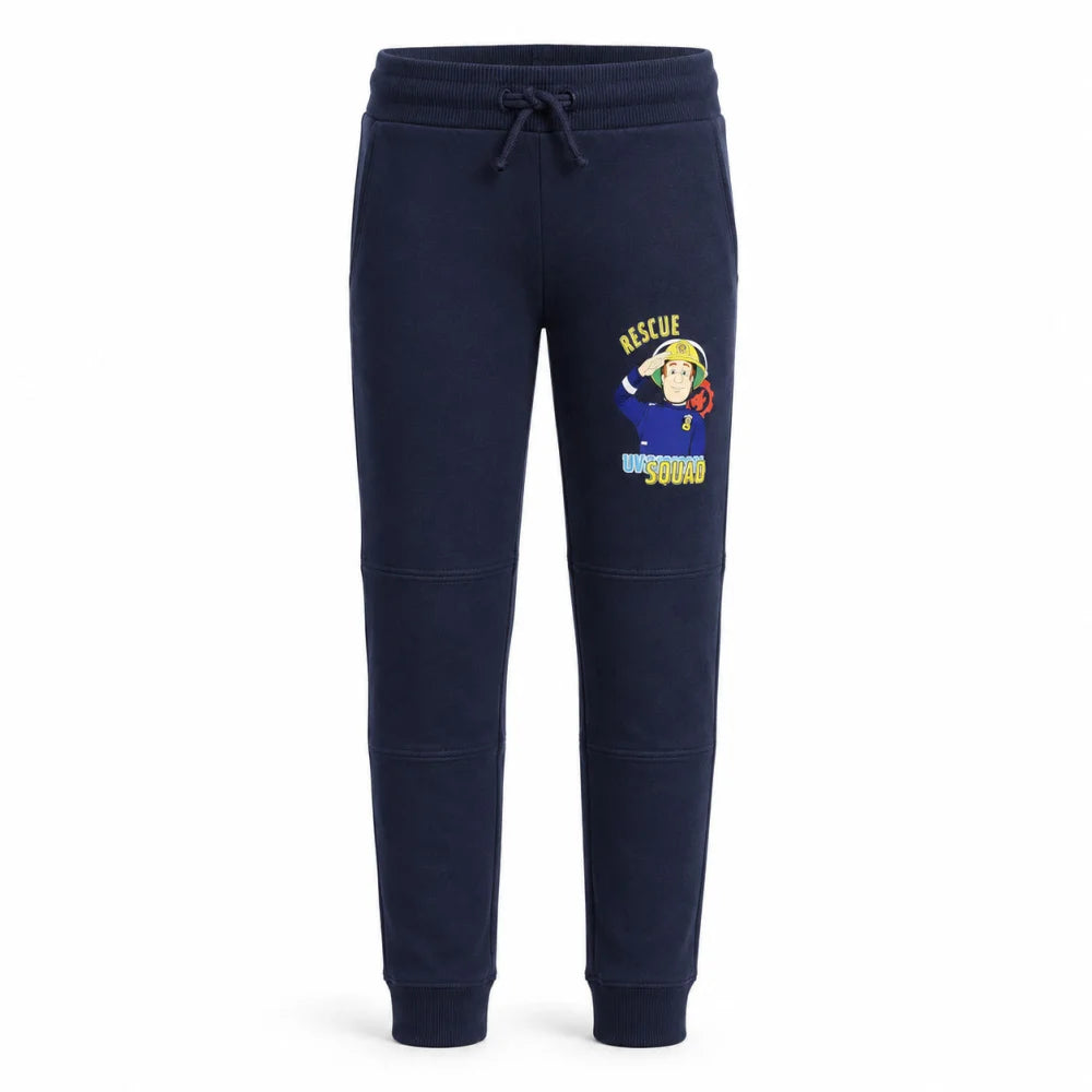 Feuerwehrmann Sam Jungen Kinder Jogginghose Sporthose Hose 98-128 Blau - WS-Trend.de