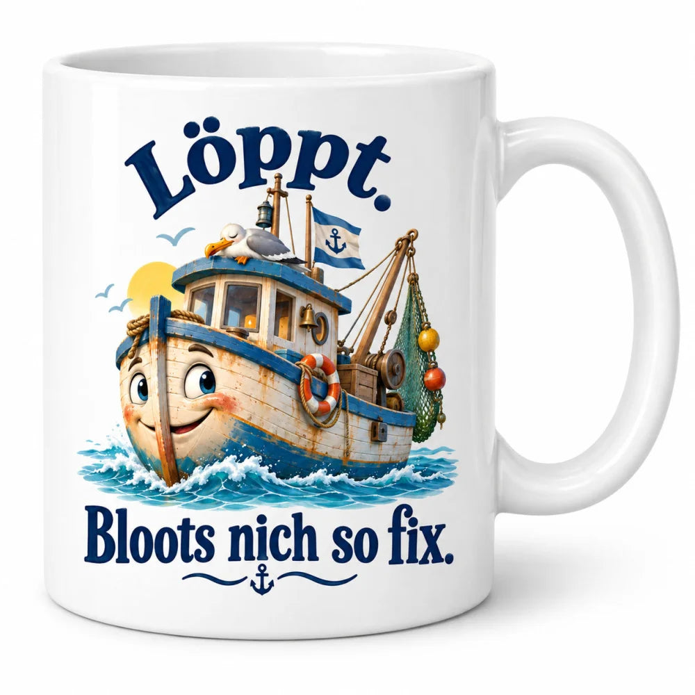 WS-Trend Kutter Tasse mit lustigem Spruch Keramik 330 ml Geschenktasse - WS-Trend.de