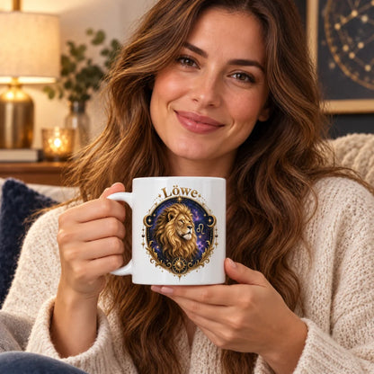 WS-Trend Sternzeichen Tasse Löwe mystisch Keramik 330 ml Geschenk - WS-Trend.de