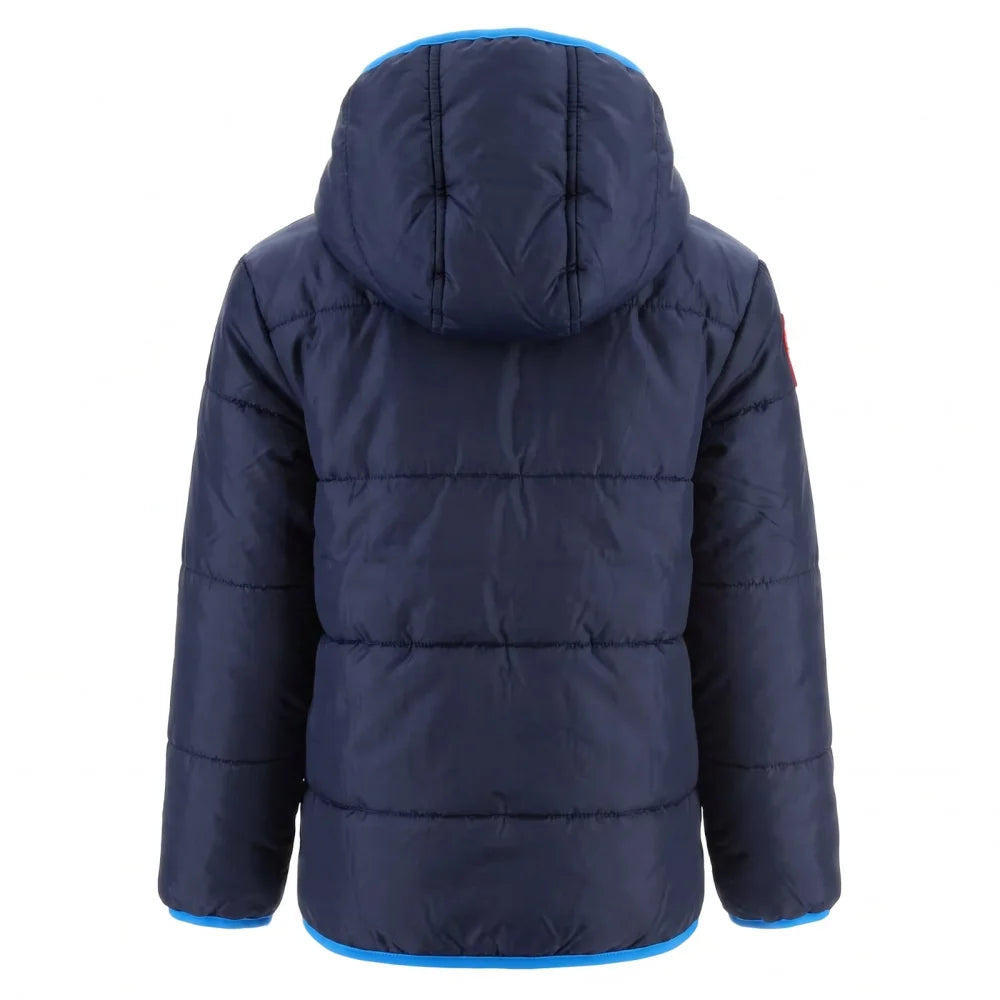 Marvel Spiderman Kinder Winterjacke Jungen Jacke mit Kapuze Gr. 98 bis 128 - WS-Trend.de