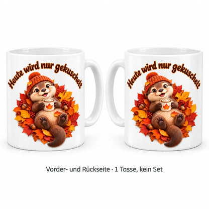 WS-Trend Herbst Tasse Otter mit Spruch Keramik 330 ml - WS-Trend.de