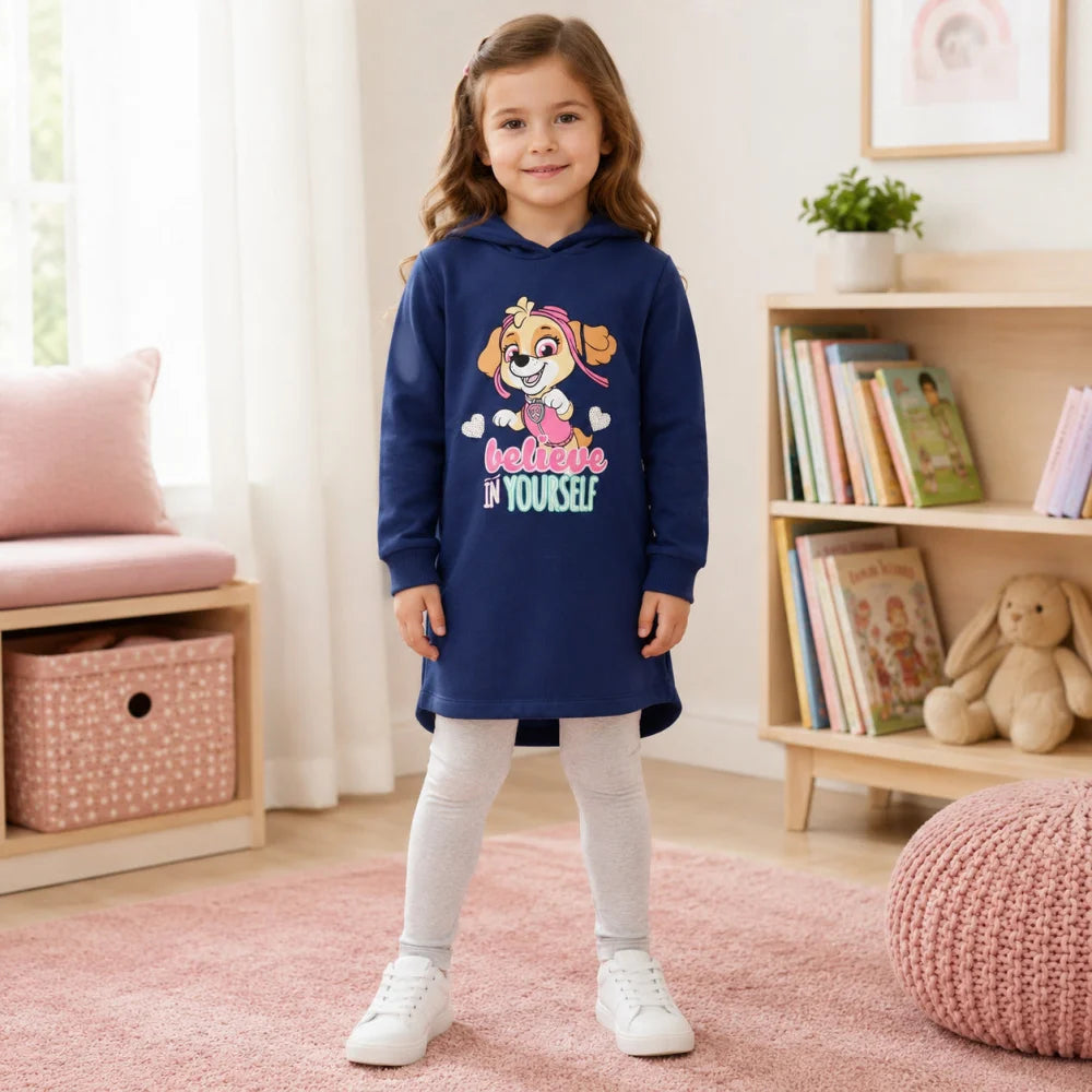 Kapuzenpullover PAW PATROL Skye Kinder Mädchen Hoodie Pullover - WS-Trend.de